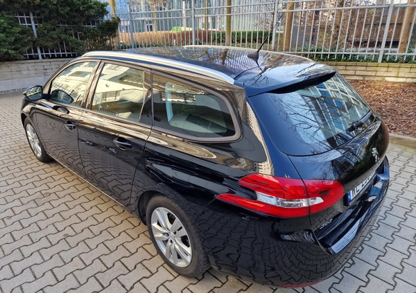 Peugeot 308 cena 55500 przebieg: 58700, rok produkcji 2019 z Warszawa małe 172